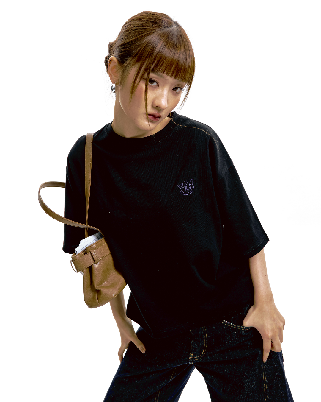 Basic Boxy Tee (Black)