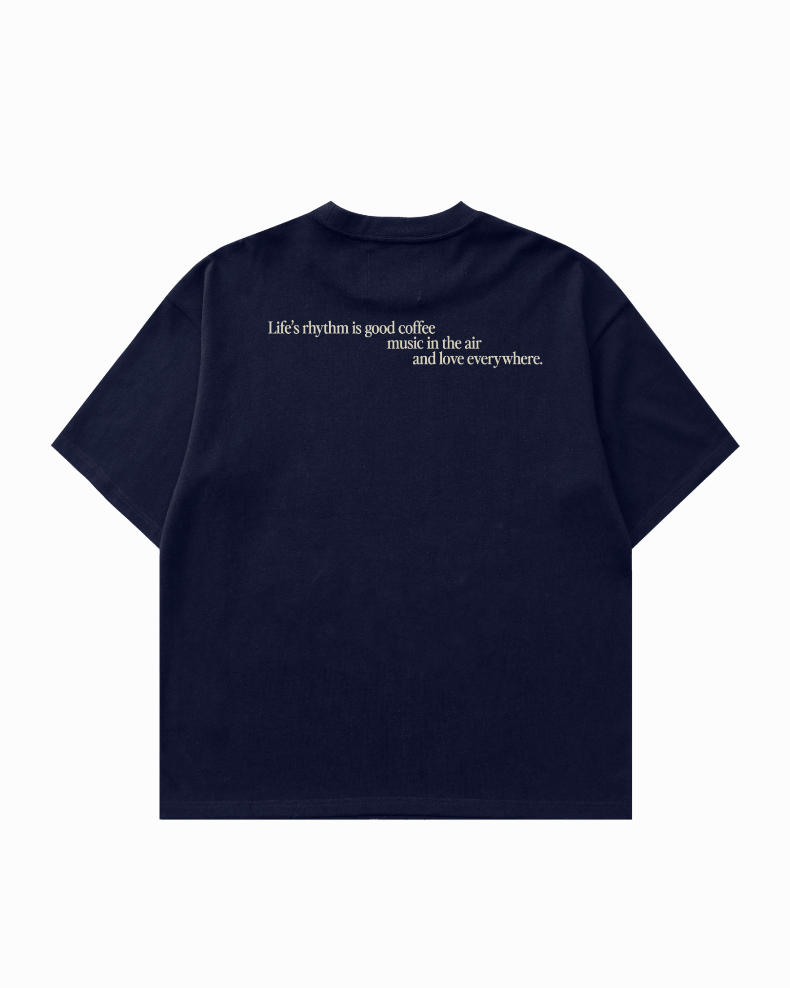Simple Things Oversized Tee (Navy)