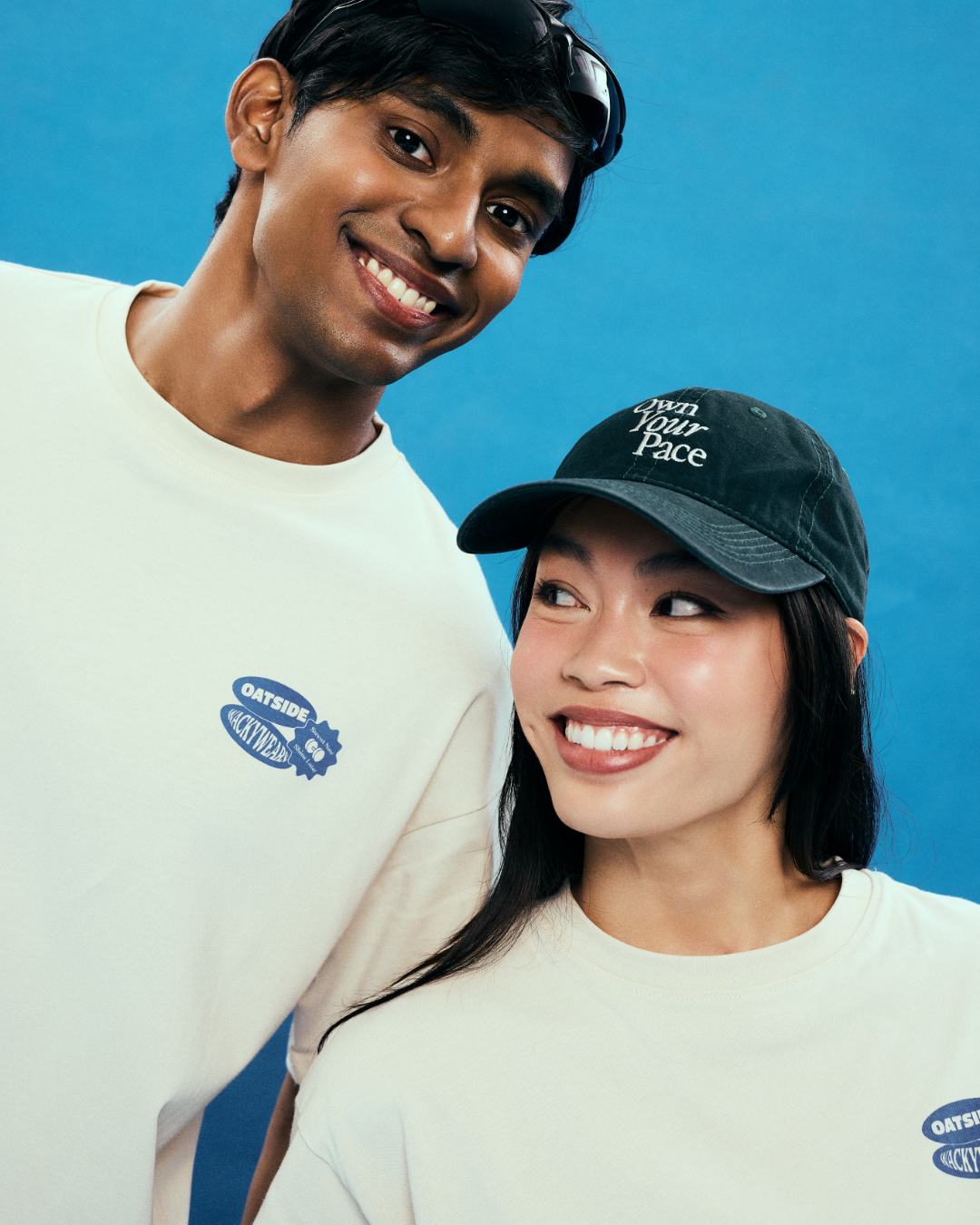 Strength Looks Good On You (Boxy Crop) - Oat