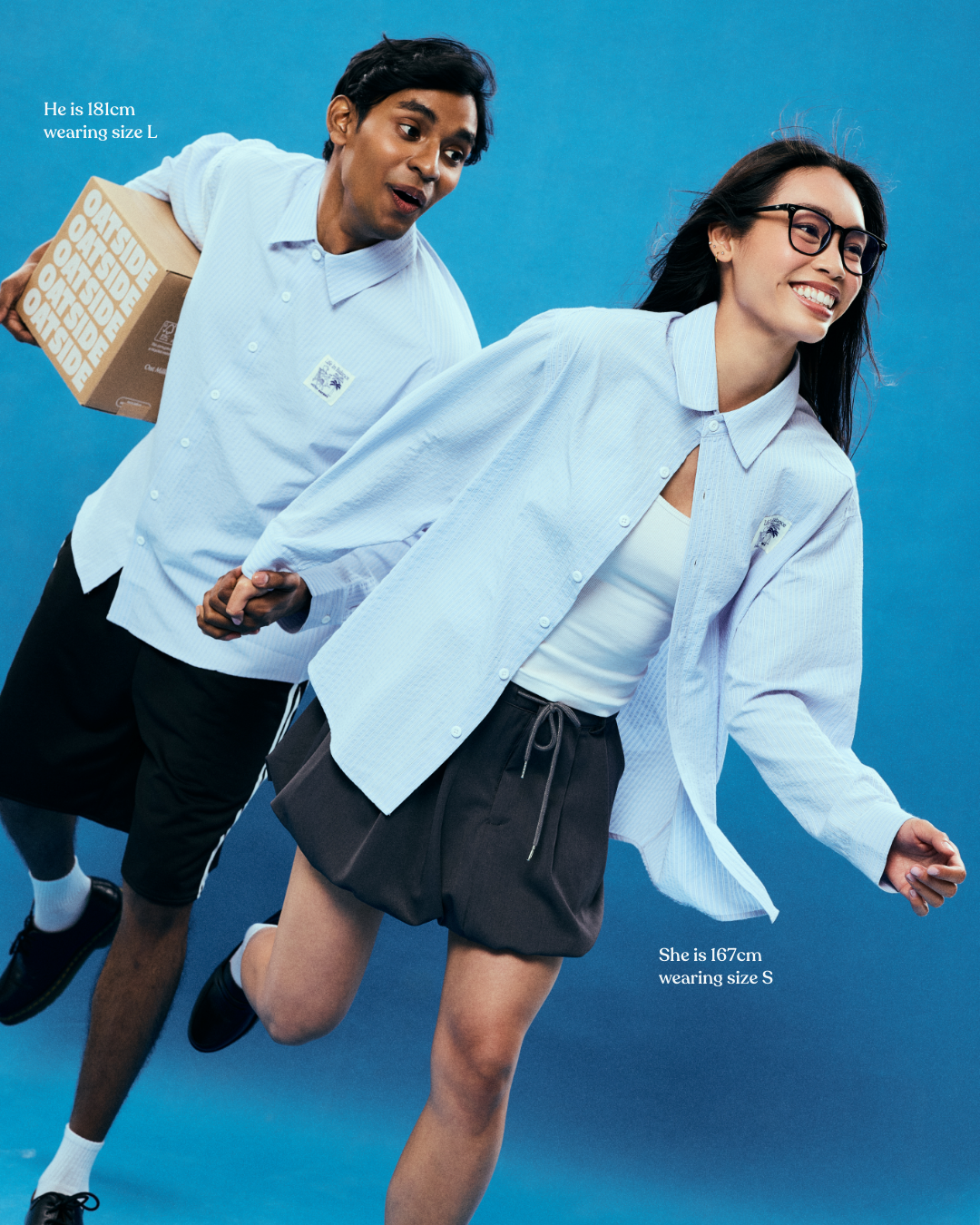 Life In Balance Seersucker Stripe Shirt