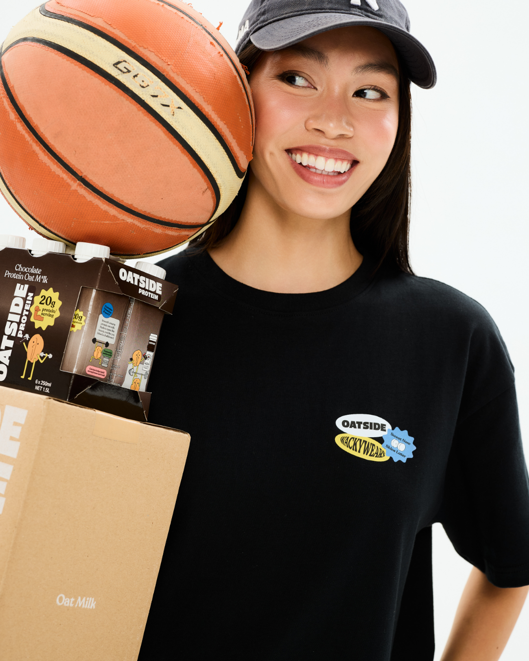 Strength Looks Good On You (Oversized) - Black