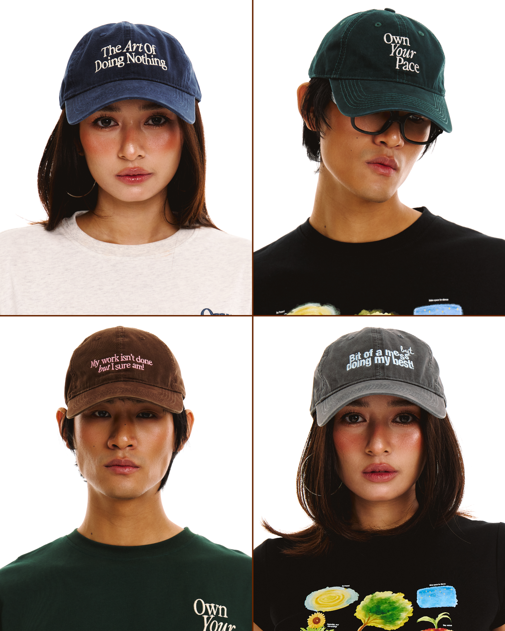 Actually Wacky Caps (4 Designs)