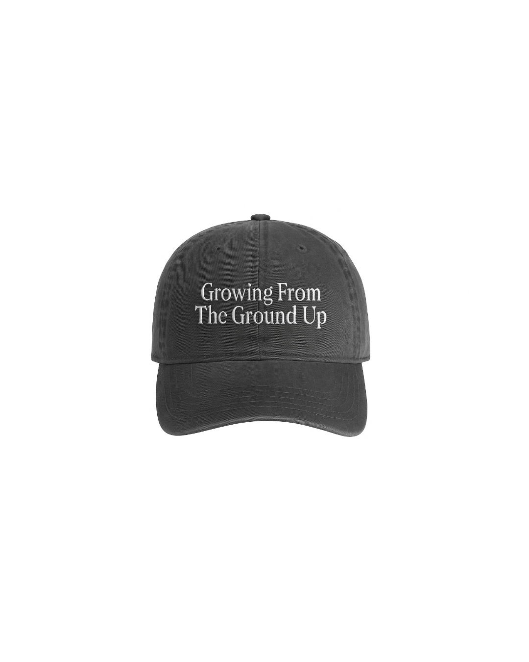 Growing From The Ground Up Cap (Washed Grey)