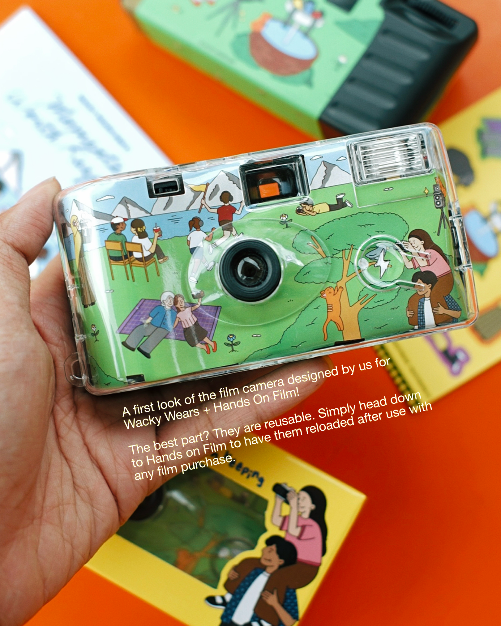 Upcycled Disposable Film Camera