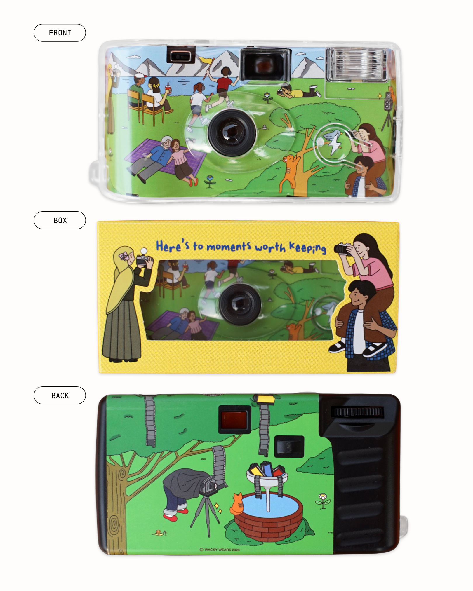 Upcycled Disposable Film Camera