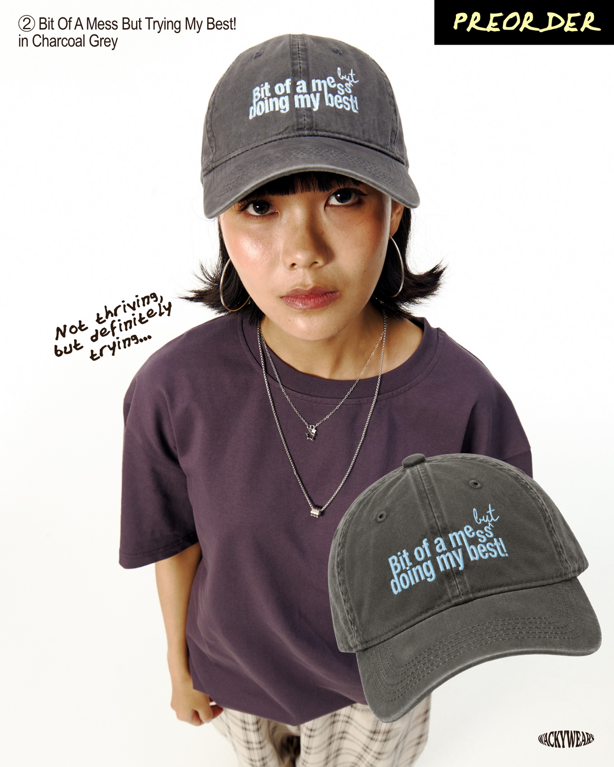 [PRE-ORDER] Actually Wacky Caps *ETA: Nov 2026*