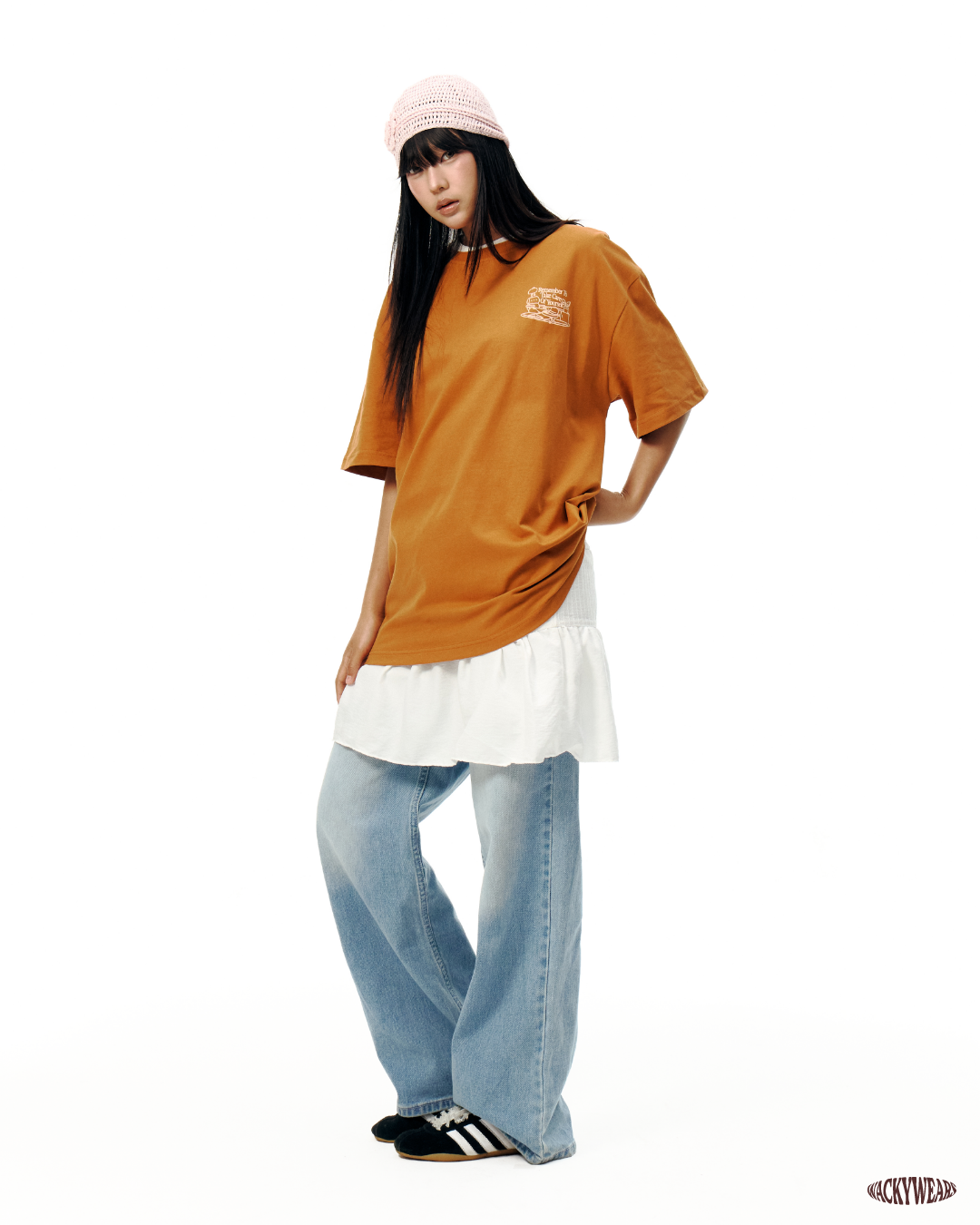 Everyday Basic Oversized Tee - Burnt Sienna