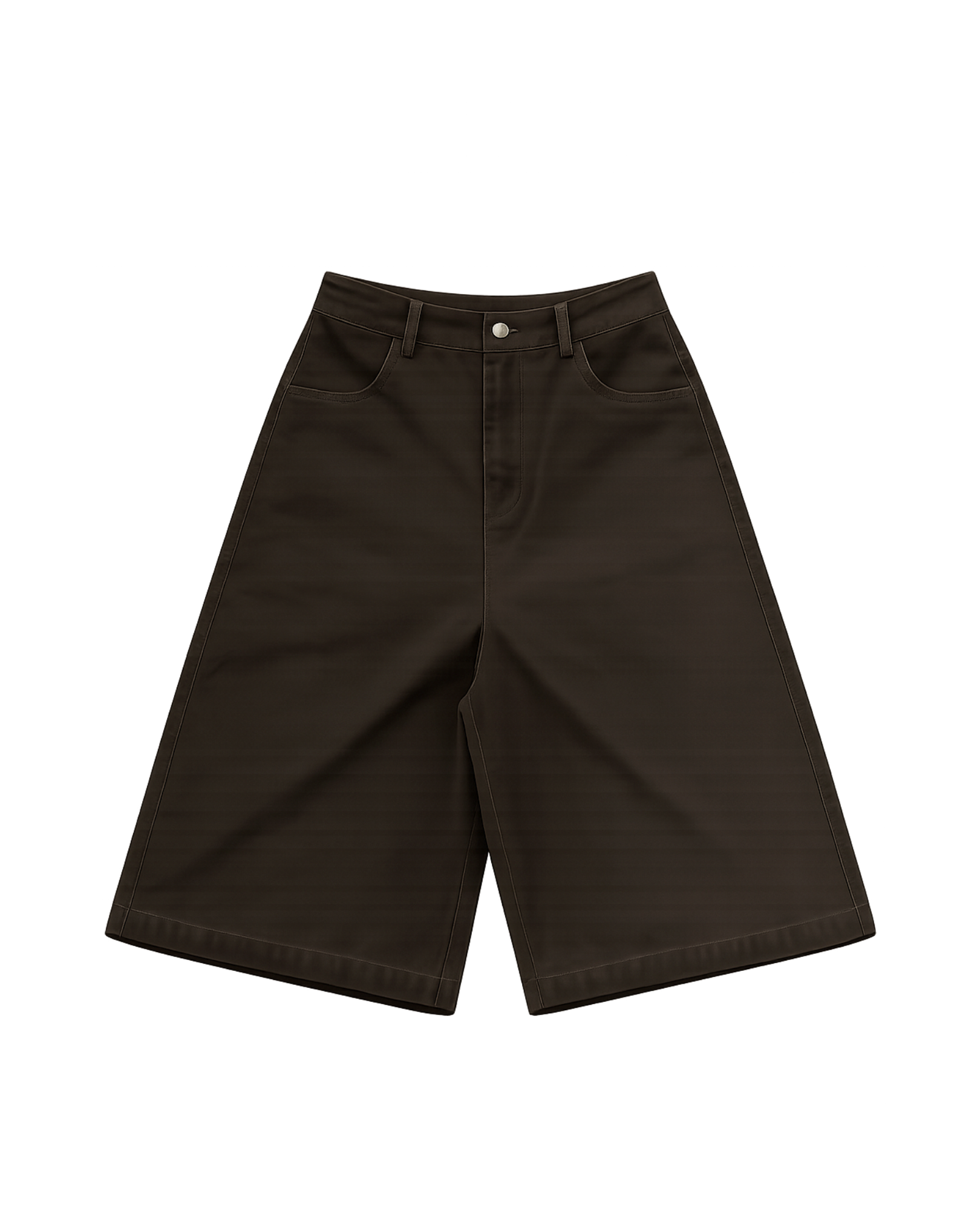 Basic Baggy Jorts (Brown)