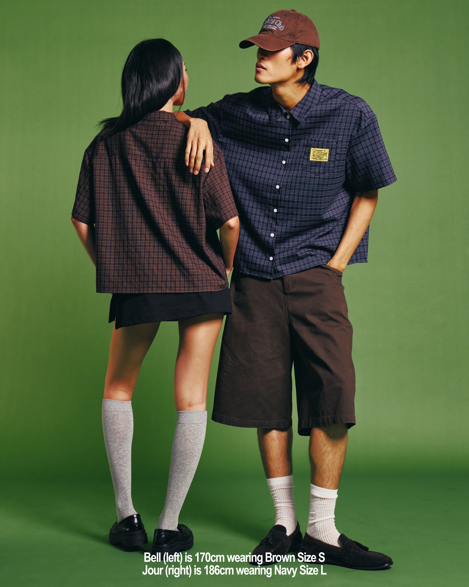 Checked Boxy Pocket Shirt