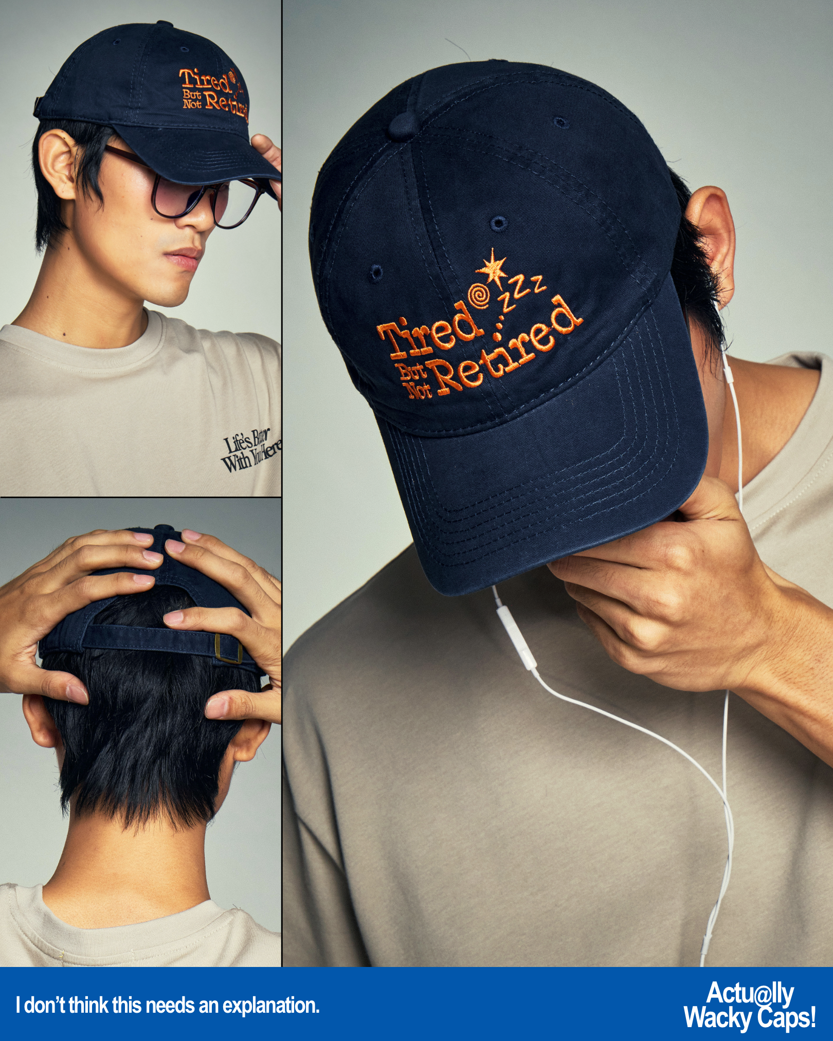 [Backorder] Actually Wacky Cap 2026 (4 Designs)