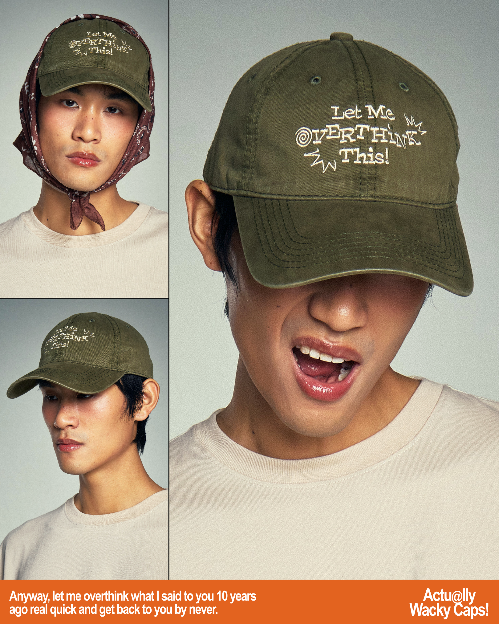 [Backorder] Actually Wacky Cap 2026 (4 Designs)