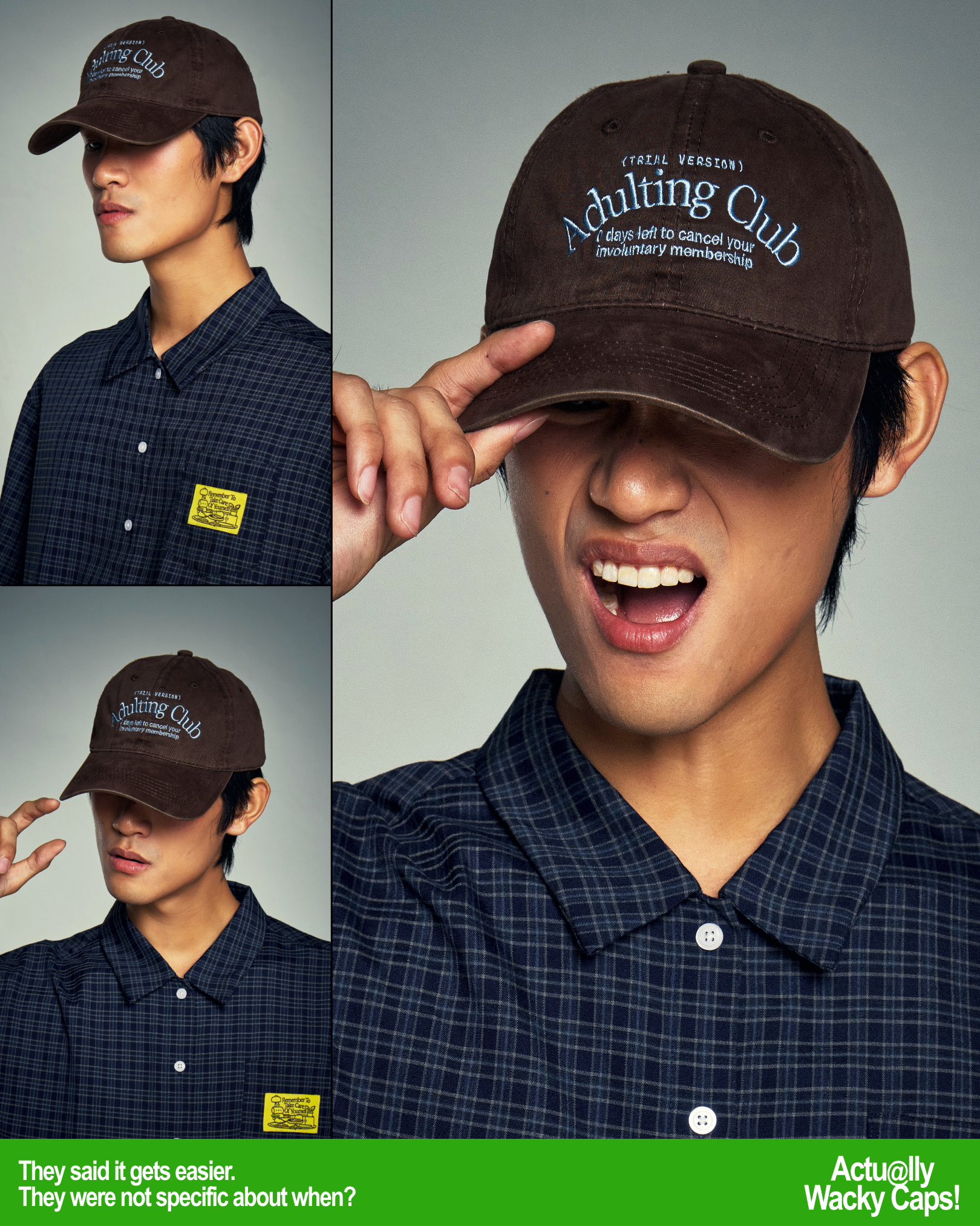 [Backorder] Actually Wacky Cap 2026 (4 Designs)