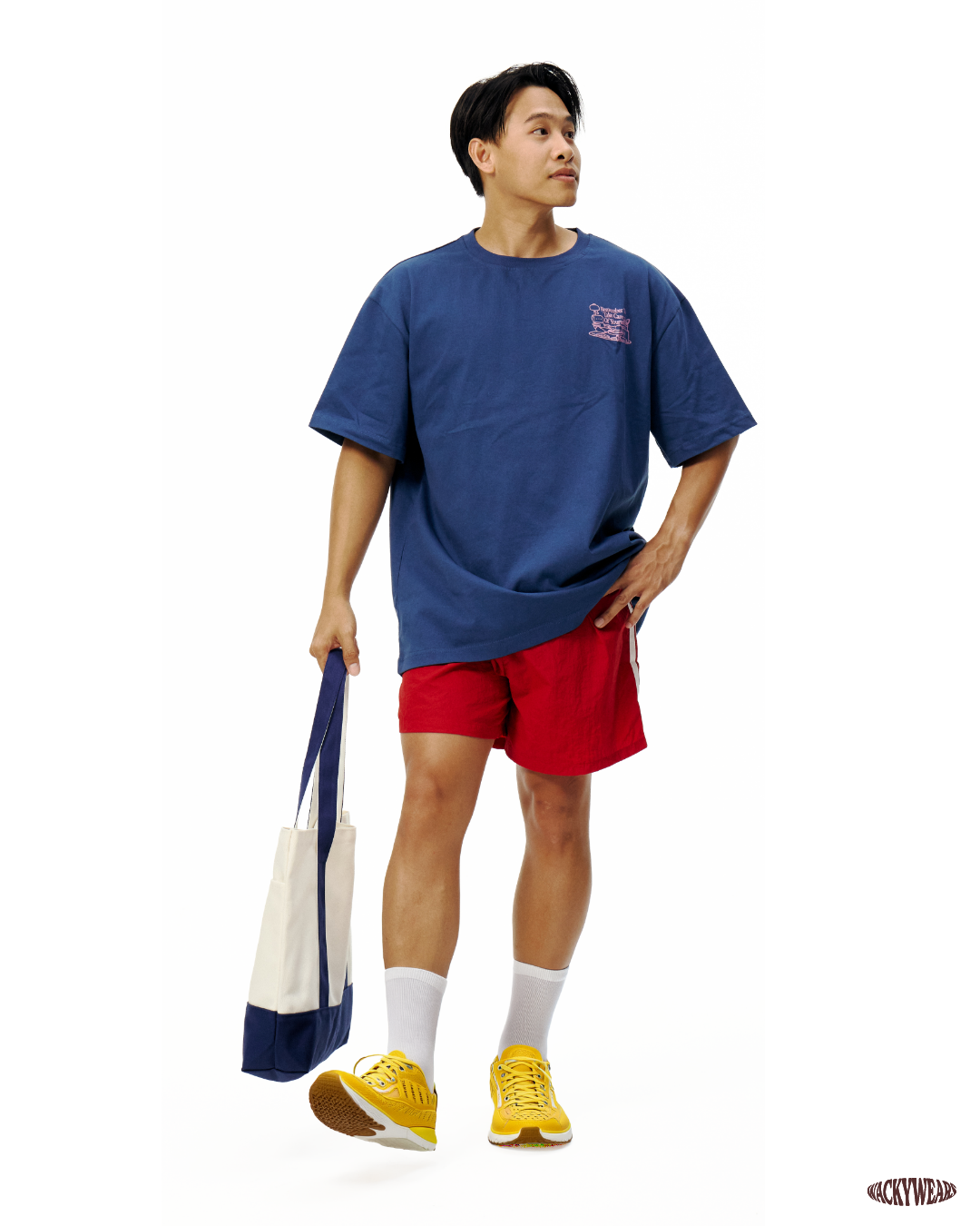 Everyday Basic Oversized Tee - Royal Blue