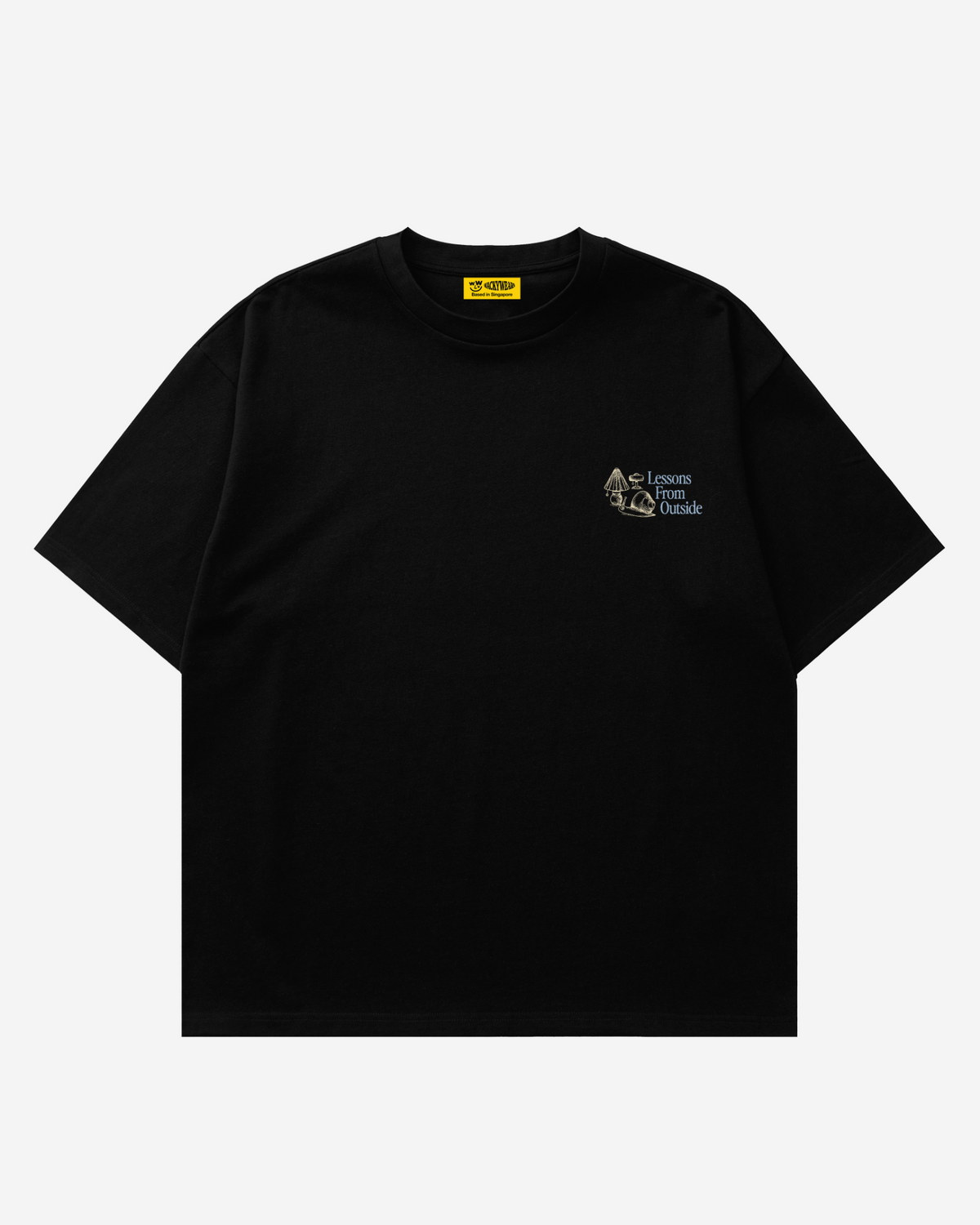 Outside Oversized Tee (Black)