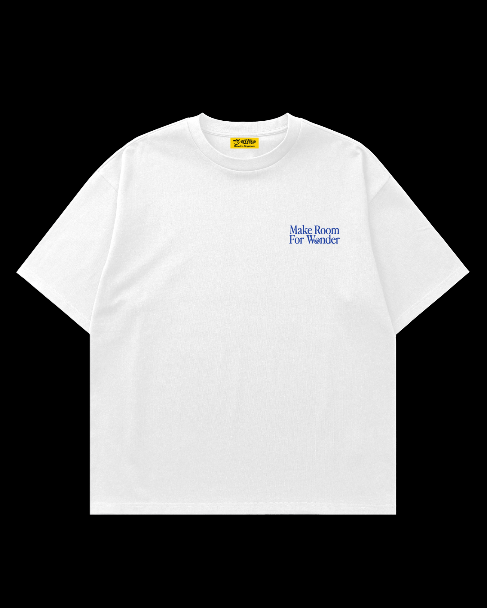 Make Room For Wonder - Oversized Tee (White)