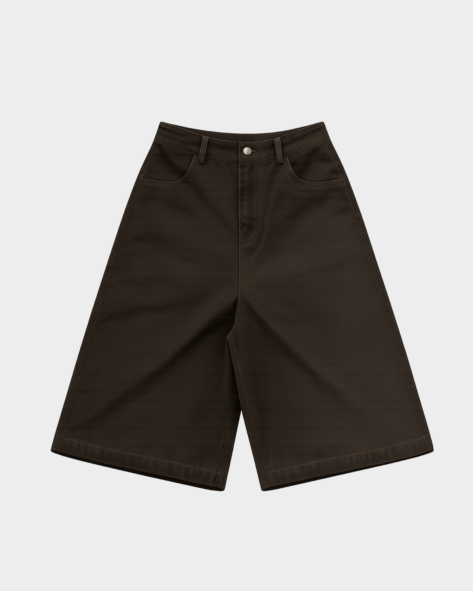 Basic Baggy Jorts (Brown)