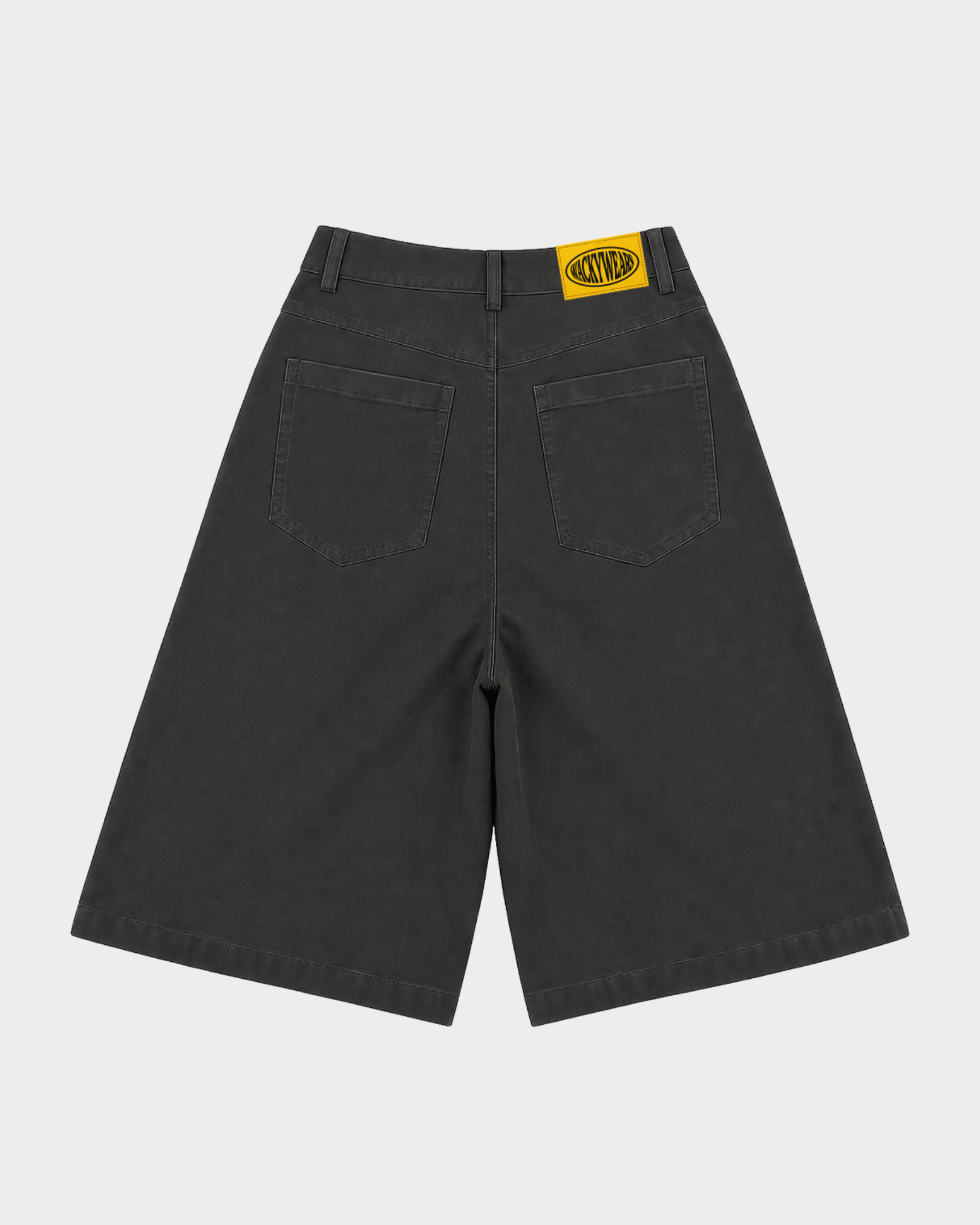 Basic Baggy Jorts (Charcoal)