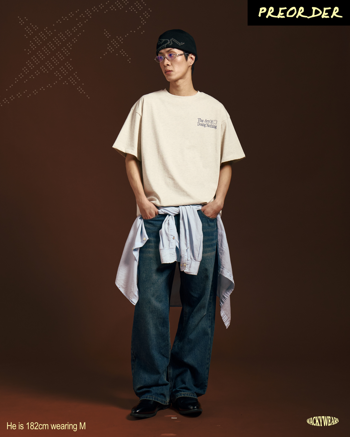 [PRE-ORDER] Art of Doing Nothing Oversized Tee *ETA: Nov 2026*