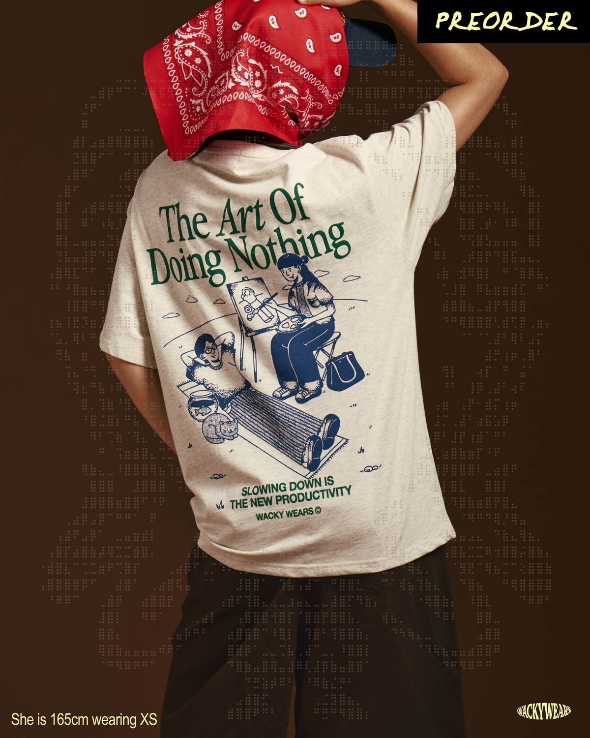 [PRE-ORDER] Art of Doing Nothing Oversized Tee *ETA: Nov 2026*