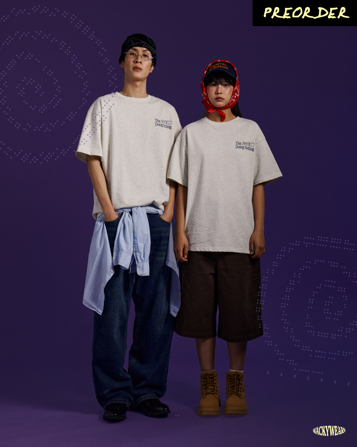[PRE-ORDER] Art of Doing Nothing Oversized Tee *ETA: Nov 2026*
