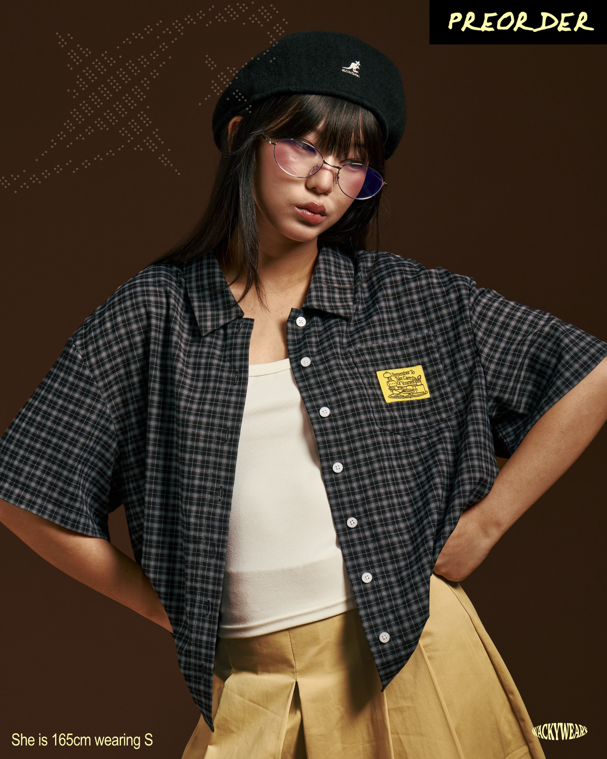 [PRE-ORDER] Alton Plaid Pocket Boxy Shirt *ETA: Nov 2026*
