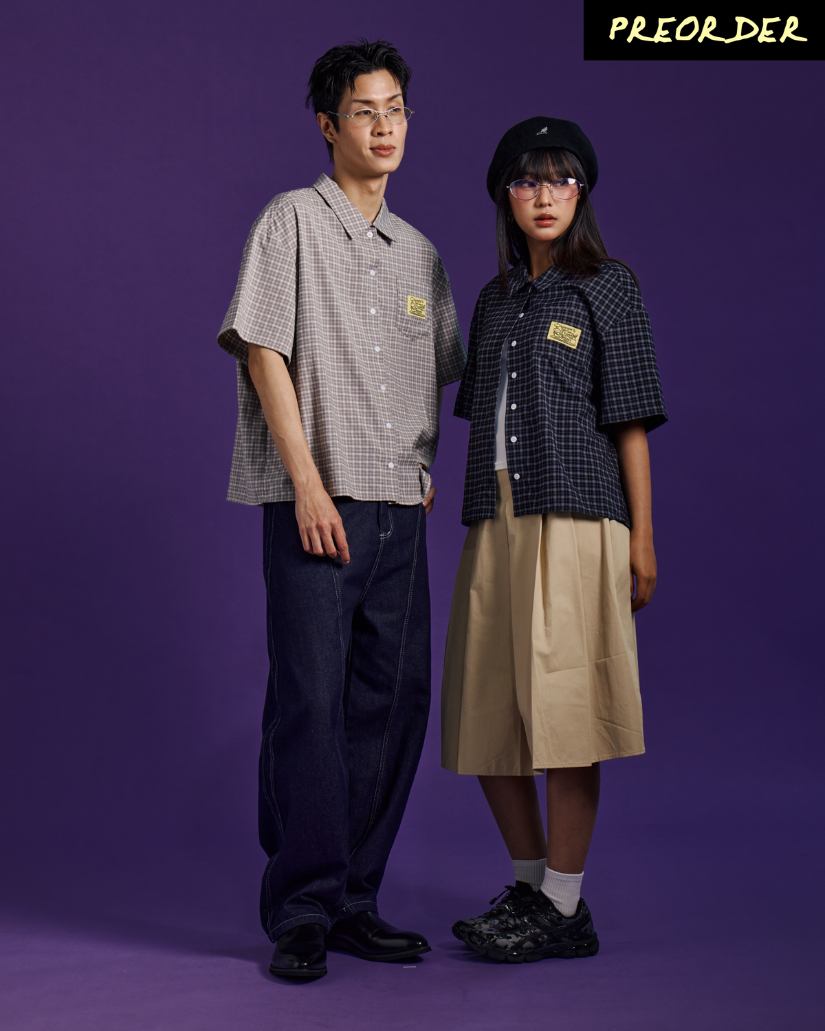 [PRE-ORDER] Alton Plaid Pocket Boxy Shirt *ETA: Nov 2026*