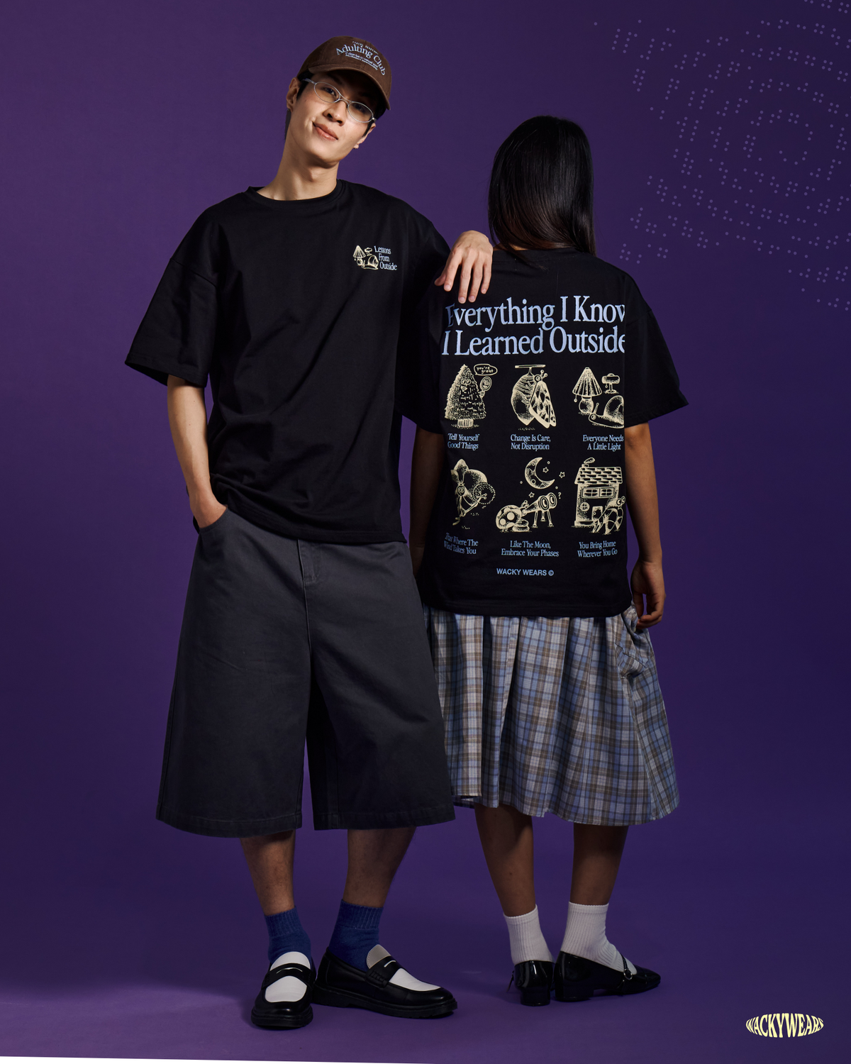 Outside Oversized Tee (Black)