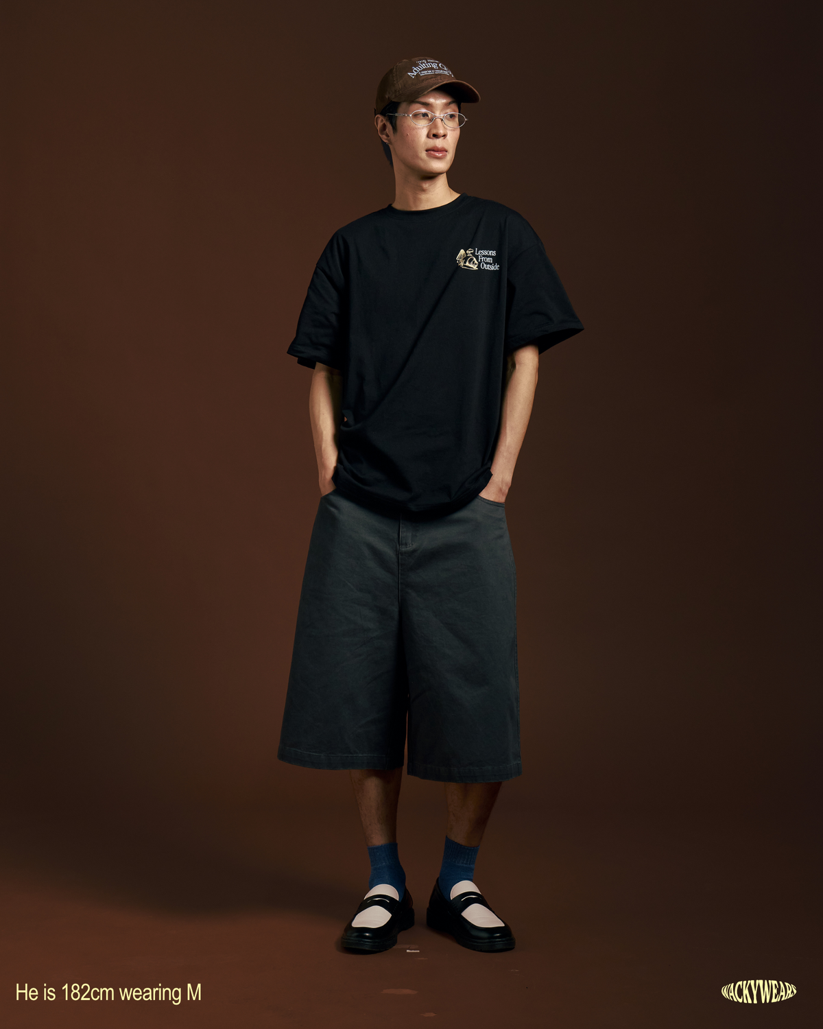Outside Oversized Tee (Black)
