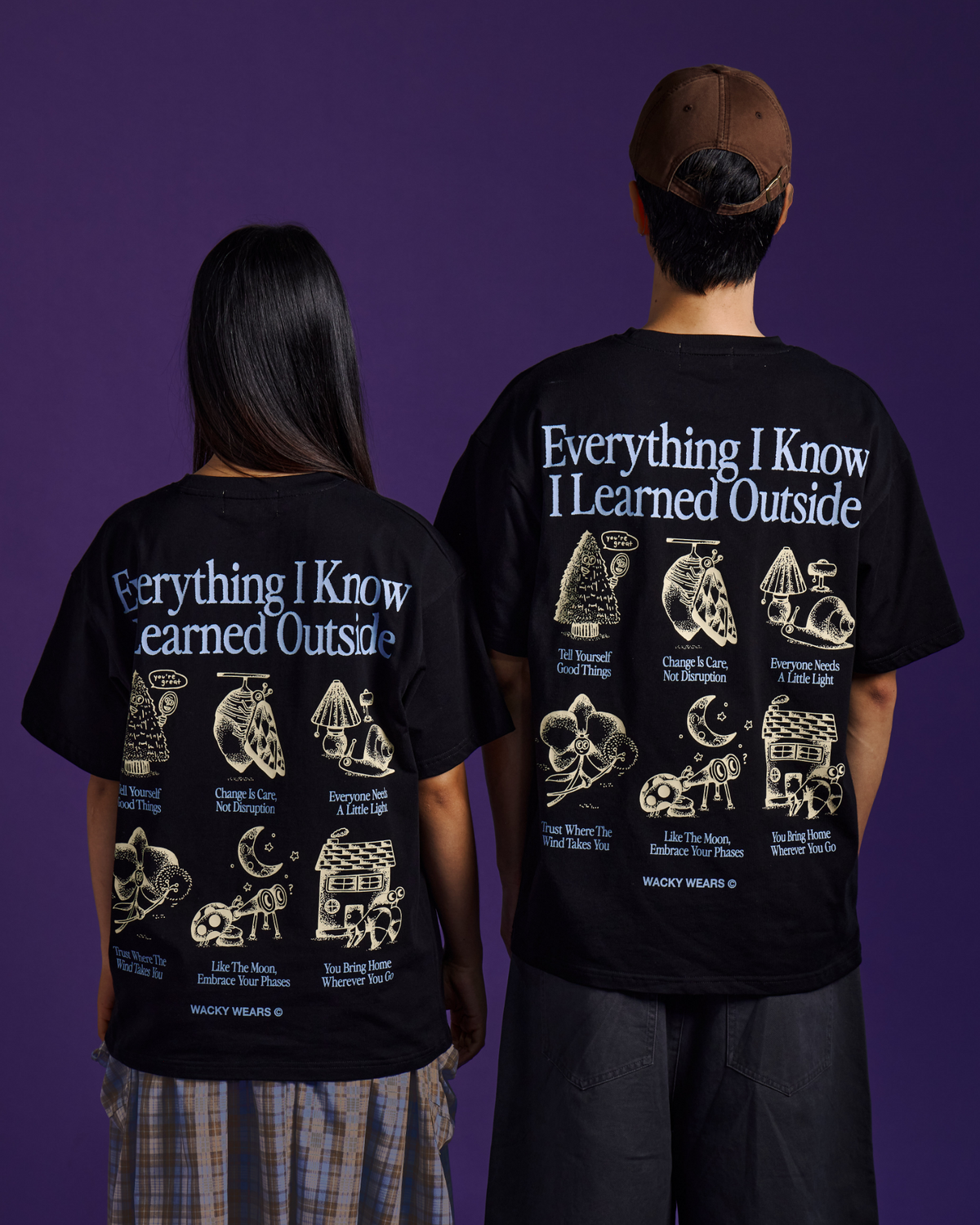 Outside Oversized Tee (Black)